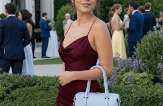 Geanta Josephine albastru deschis: idei pentru ocazii